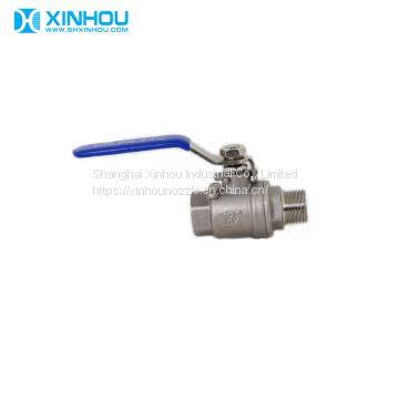 Low pressure industrial 304ss ball valve