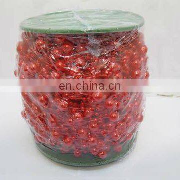 60Meter Red Beaded Garland for Wedding Craft