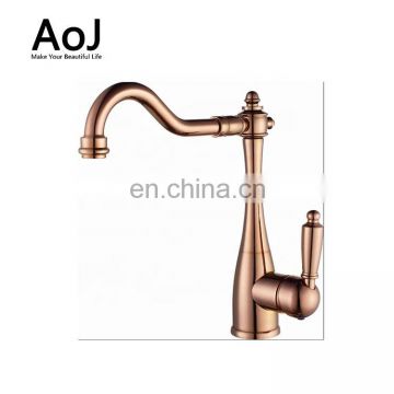 AOJIE High Quality New Single Hole Brass  Mixer Water Tap