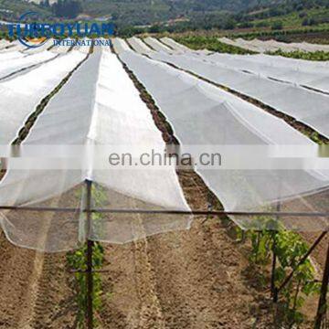 hdpe woven plastic network for outdoor tomatoes protection trellis mesh for hail protection