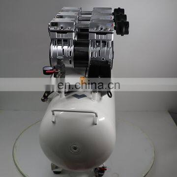 Latest oilless 70L air compressor for water treatment and industrial equipment