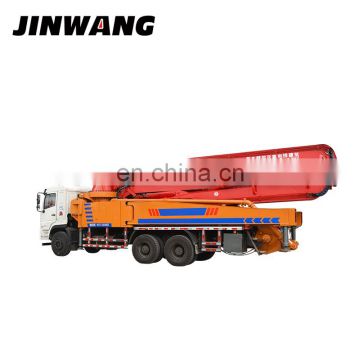 Engineering used concrete pump truck mounted sizes for rental in vietnam/korea