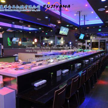 Sushi bar conveyor belt Customized conveyor belt with lights