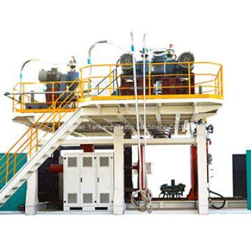 Hdpe Road Fence Extrusion Blowing Moulded Moulding Machine Pe Plastic Traffic Safety Barrier Blow Molding Machine photo-2