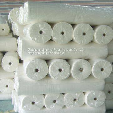 China Factory Supply High Quality Needle Punched Felt Polyester Wadding Flame Retardant Viscose Padding photo-3