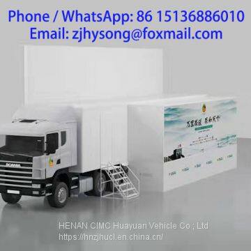 13 m led  Mobile roadshow advertising stage truck for sale