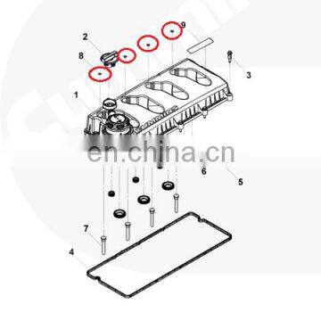 5255316 Foton Cummins ISF2.8 Valve Cover O-Ring Seal photo-3