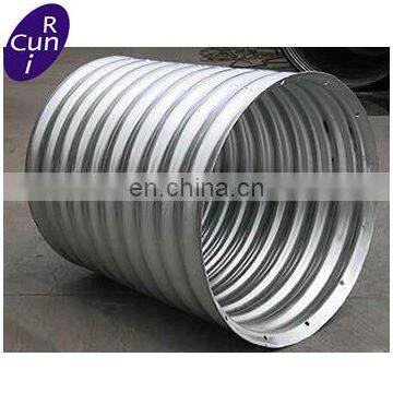 100mm Diameter Threaded End Cap Tapered Seamless Stainless Steel Corrugated Pipe photo-4