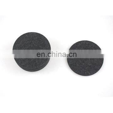 Hot Selling Love Shape Fabric Felt Tea Coaster photo-6