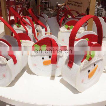 Wholesale Handmade Ornament Crafts Artificial Polyester Felt Christmas Bag photo-2
