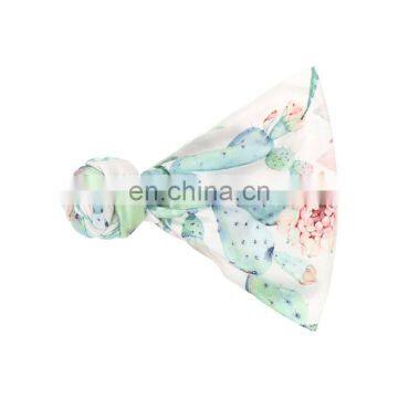 2019 Beauty Floral Design Baby Headband Boutique Stretch Headband For Girls