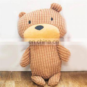 China Factory Supply Dog Toys Pet Cotton Rope Bear Squeaky photo-5