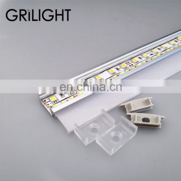 Shenzhen types of aluminum profile for 5050 5630 3528 2835 led strip light