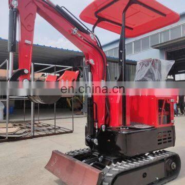 Hot Sale 1 Ton Mini Excavator Free Shipping With Roof photo-2