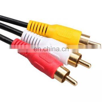 Gold Plated 1.5m Flat Rca av Cable 10 Pin Mini Din to Rca Cable photo-7
