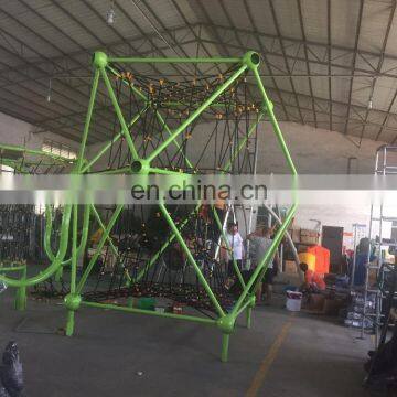 Galvanized Outdoor Playground Sports Play Climbing Net Kids Park Outdoor Workout Rope Course for JMQ-18190A photo-5