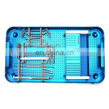 CE & ISO Marked Bone Surgery Instruments Micro Plate Instrument Set for Small Fragment Orthopedic Surgical Implants photo-3