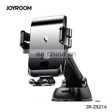 Joyroom Infrared Induction Wireless Charger QI Fast Charging Car Holder Phone Holder photo-2