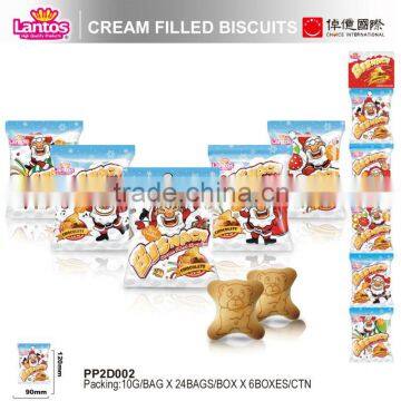 Merry Christmas Cream filled Biscuits