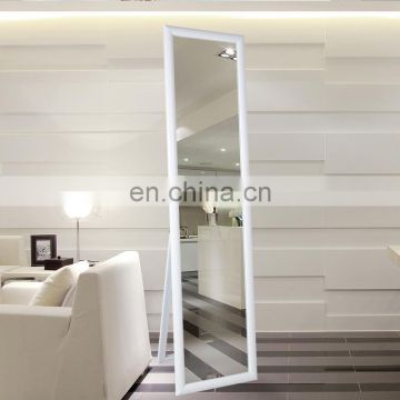 Frameless decorative wall dress standing mirror