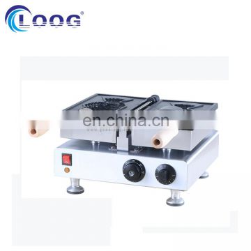 Taiyaki ice cream machine open mouth fish waffle maker