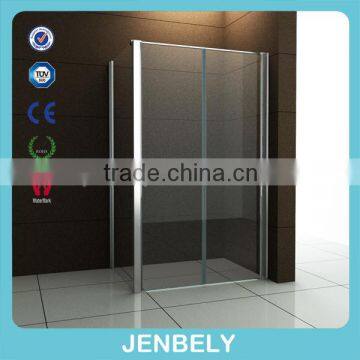 6mm Pivot Double Door Opening With Panel Shower Enclosure BL-017SP