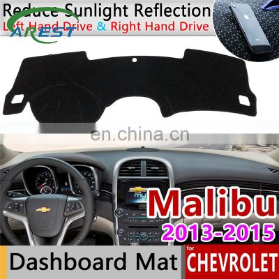 for Chevrolet Malibu 2013 2014 2015 8th Gen MK8 Holden Anti-Slip Mat Dashboard Cover Pad Sunshade Dashmat Carpet Car Accessories