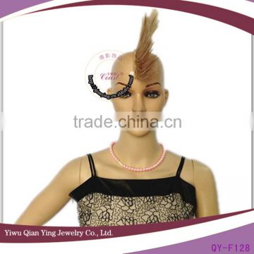 fake brown synthetic spike Mohawk hair wigs