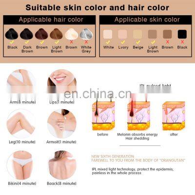 2021 Leg Hair Remover IPL Epilator For Women, Home Electric Laser Hair Removal Machine Price photo-5