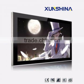 Professional full HD 65 inch ir touch digital signage kiosk