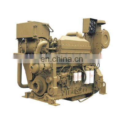 Genuine 1800RPM 19L 6 cylinder 447KW inboard marine diesel engine for KTA19-M