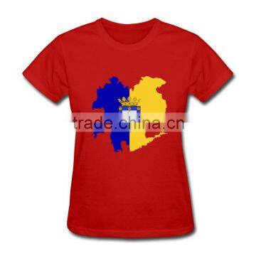 Slim Fit t-Shirt, Chilie Map T-shirt, Standard Sports