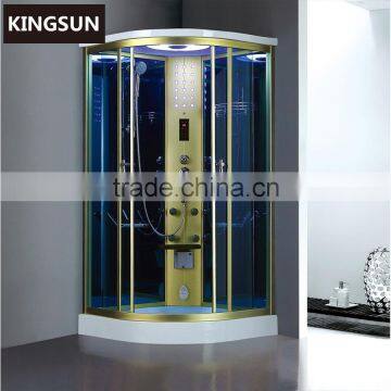 Bathrooms Sector Shape Acrylic Tray One Person Steam Shower Room K-7042