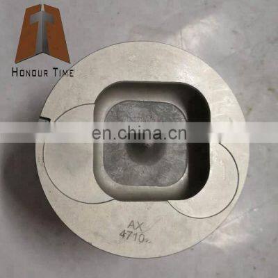 Excavator Machinery diesel engine parts  4BG1 6BG1 piston square 3 rings  AX4710