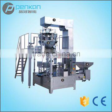 Penkan packing machine line with multihead weigher