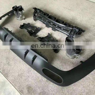 For Mercedes Benz C257 AMG CLS53 Coupe Diffuser and Tailpipe Black Package Models 2019-2020 photo-4