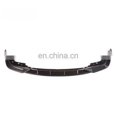 Front Bumper Lip For BMW 3 Series G20 Front Lip  ABS Made Carbon Fiber Look Anterior Lip Msport Style