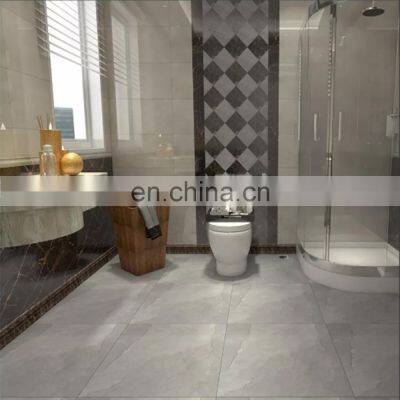 Gray Color Glazed Tiles 600X600mm Grey Tile Matt Non-slip Rustic Floor Tile photo-2