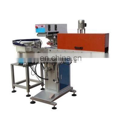 automatic happy 1 color tampoprint ink pad printing machine printer for medical aluminum caps