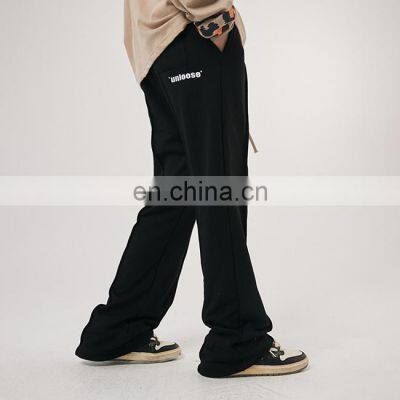 Printed custom logo design winter Breathable loose apparel price custom print gym men  joggers