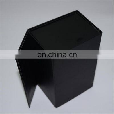 Professional custom black magnetic closure foldable boxes with jewelry cosmetic gift box