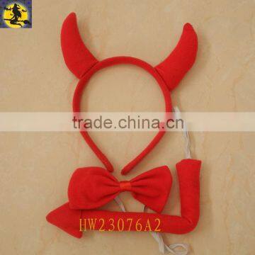 Hot Sell Red Halloween Devil Party Headband