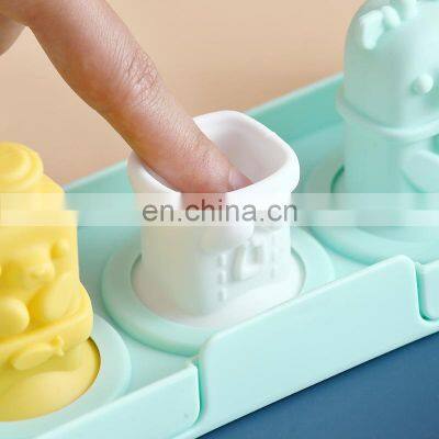Supplies Favorable Price Eco Friendly Baby Cute Personalized Silicone Mini Ice Cube Tray photo-3