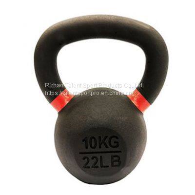 10kg Cast Iron Powder Coated Kettlebell