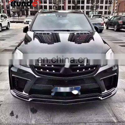 RD Good Quality FRP Material WD Style Wide Car Body Kit For Mercedes BENZ ML X166 Body Kit photo-5