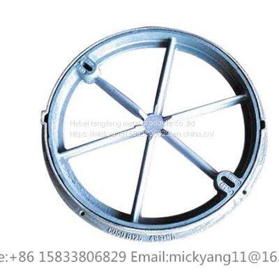 Ductile Iron Concrete Filled Manhole Cover photo-2