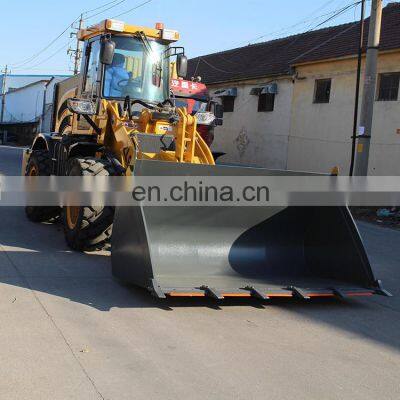 2000kgs Pay Loading Weight 4x4 Articulated Wheel Loader With Glass Fork for Sale photo-4