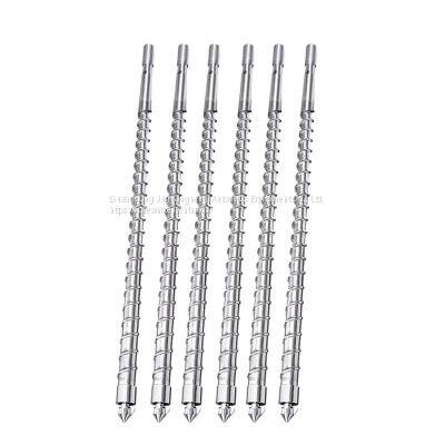 High Quality Alloy Steel General Anti - Wear Injection Molding Machine Nitriding Screw For Common Plastics PP, ABS, AS, Etc photo-4