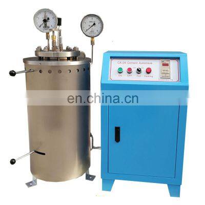 Autoclave test for soundness of cement used to determine