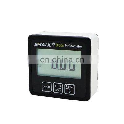 SHAHE Mini Digital Inclinometer Digital Level Box With Magnets Base Digital Protractor With Backlight photo-2